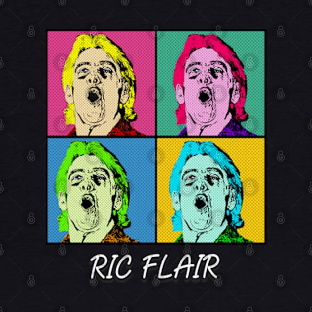 Ric Flair Pop Art Style by ArtGaul